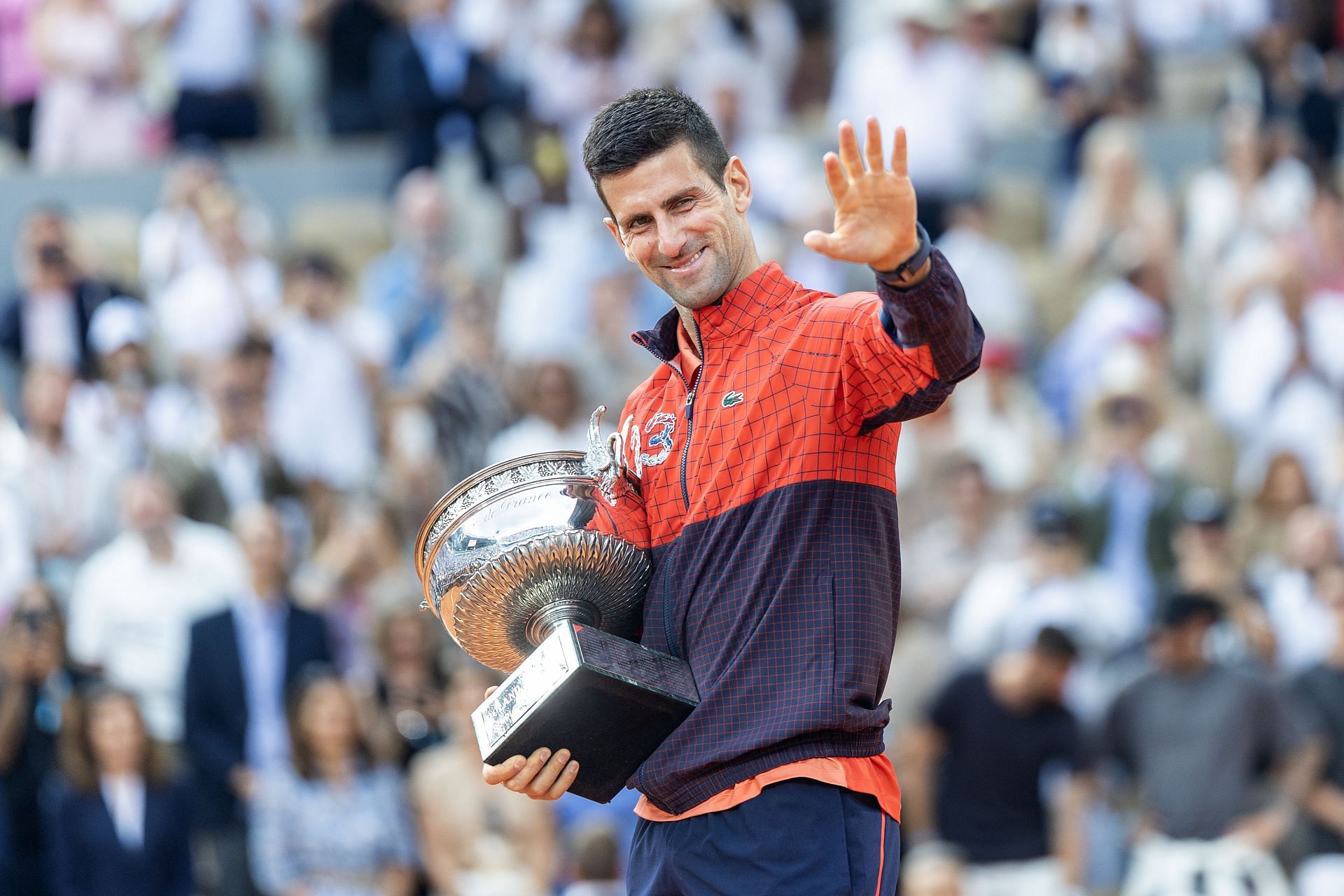 Novak Djokovic took home the Roland Garros title most recently in 2023 | Image Source: Getty